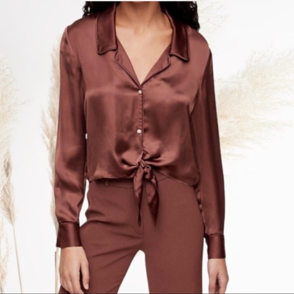 Aritzia Tops - ARITZIA | Wilfred Peaufiner Blouse